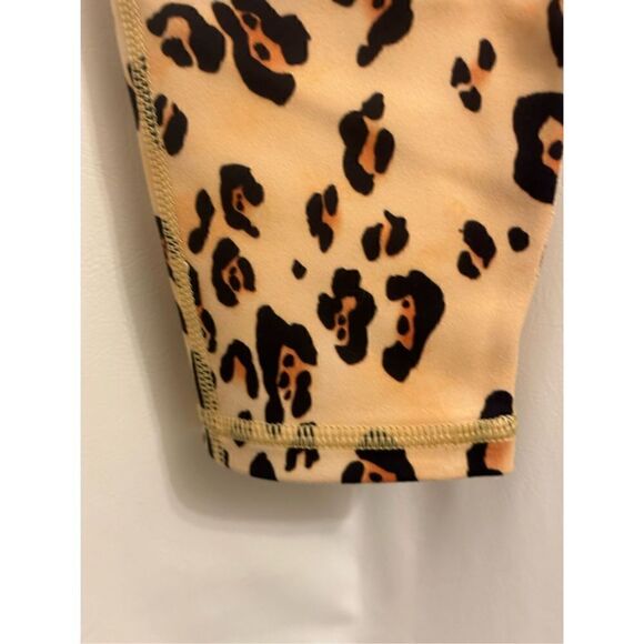 Fabletics- Small PowerHold, High-Waisted 7/8 Legging -  Desert Leopard - Picture 9 of 16